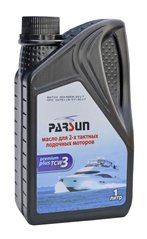 Олія для 2-х тактних човнових двигунів. TC-W3. Об'єм 1 літр. Premium Plus. Parsun