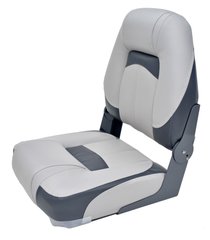 Сидіння складане Premium класу. Сіро/вугільна. Ширина - 460 мм