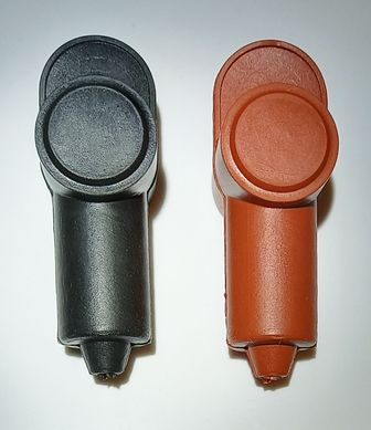 Колпачки защитные изолирующие. Внутренний Ø 16 мм. ПАРА. Материал ПВХ