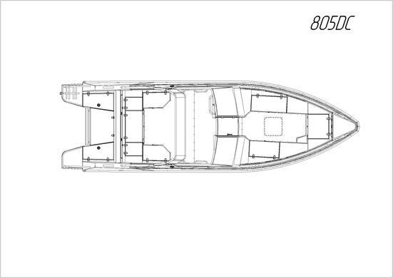 Катер UMS TUNA 805 DC