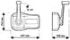 Блок ДУ с одной рукояткой. B89. Белый. Ultraflex. Вес 2 кг